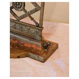 Vintage Art Deco Brass Table Lamp