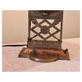 Vintage Art Deco Brass Table Lamp