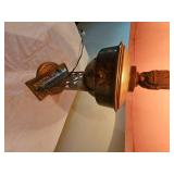 Vintage Art Deco Brass Table Lamp
