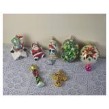 Collection of Radko Christmas Ornaments A