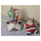 Collection of Radko Christmas Ornaments A