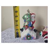 Collection of Radko Christmas Ornaments A