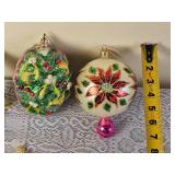 Collection of Radko Christmas Ornaments A