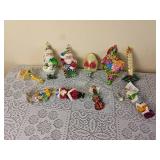 Collection of Radko Christmas Ornaments B