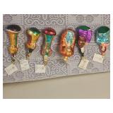 Collection of Radko Christmas Ornaments C