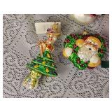 Collection of Radko Christmas Ornaments D