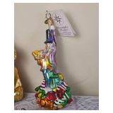 Collection of Radko Christmas Ornaments E