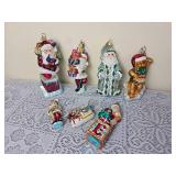 Collection of Radko Christmas Ornaments F