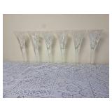 Waterford Crystal Millennium Toasting Flutes Six Count