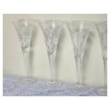 Waterford Crystal Millennium Toasting Flutes Six Count