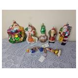Collection of Radko Christmas Ornaments G