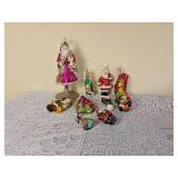 Collection of Radko Christmas Ornaments H