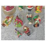 Collection of Radko Christmas Ornaments H
