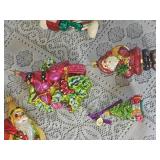 Collection of Radko Christmas Ornaments H