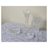 Waterford Crystal; Harp, Ashtray, Candleholder, Heart