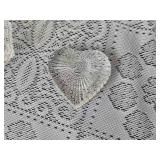 Waterford Crystal; Harp, Ashtray, Candleholder, Heart