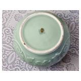 Chinese Longquan Celadon Covered Bowl