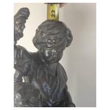 Maitland Smith Bronze Statue - Grouping of Two Children