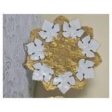 Meissen Gilded Oak Leaf & Floral Plates