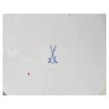 Meissen Gilded Oak Leaf & Floral Plates