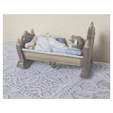 Lladro Figure  RockA Bye Bady