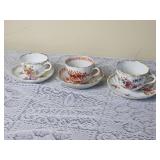 Meissen Antique Cups & Saucers