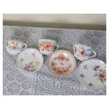 Meissen Antique Cups & Saucers
