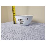 Vintage Herend Porcelain Rothschilds Bird Serving Bowl