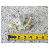 Lladro Figure  Rabbit Eating