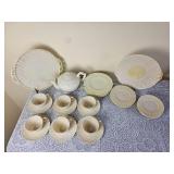 Belleek Limpet Tea Service Irish Porcelain