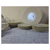 Belleek Limpet Tea Service Irish Porcelain