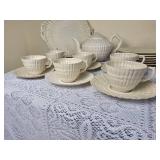 Belleek Limpet Tea Service Irish Porcelain