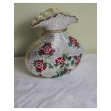 Judith Leiber Crystal Misers Handbag Purse