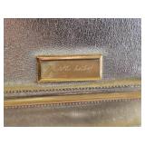 Judith Leiber Emerald Crystal Box Handbag Purse