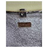 Judith Leiber Crystal Silver Handbag Purse