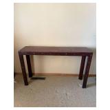 Beautiful Mahogany Chippendale Console Library Table