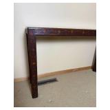 Beautiful Mahogany Chippendale Console Library Table