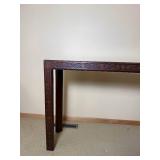 Beautiful Mahogany Chippendale Console Library Table