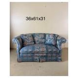 Drexel Asian Influence Single Cushion Loveseat