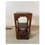 Asian Influence Two Shelf Side Table from Dorothy Collins Interiors