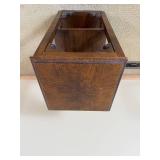 Asian Influence Two Shelf Side Table from Dorothy Collins Interiors