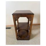 Asian Influence Two Shelf Side Table from Dorothy Collins Interiors