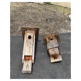 Rustic Wooden Birdhouses, 2