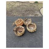 Big Chunky Hanging Planter Baskets, 4