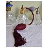 Amazing Vintage Handpump Diffuser Perfume Bottle Collection - (6)