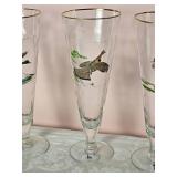 Amazing Naturalist Handpainted Beer Glass Set  - Ned Smith - (6)