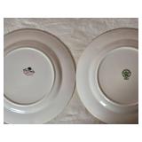 Rustic American Farmhouse Plate Set - Pheasant / Wheat - (6)
