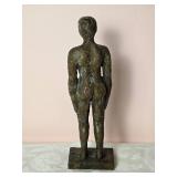 Mid-Century Modern Fine Art Bronze Statuette - Female Form