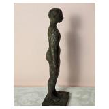 Mid-Century Modern Fine Art Bronze Statuette - Female Form