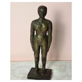 Mid-Century Modern Fine Art Bronze Statuette - Female Form